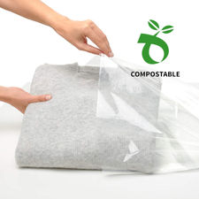 Embapak | 500u. | Bolsa jersey 40x50 Compostable bio | Bolsas tintorerías y