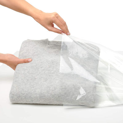 Embapak | 500u. | Bolsa jersey/camisa 35x45+5 Cierre adhesivo Transparente |