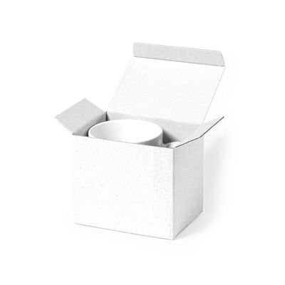 Embapak | 50uds. | Cajas Cartón Reciclado Corrugado Blanco 12 x 10.6 x 9 - Foto 3