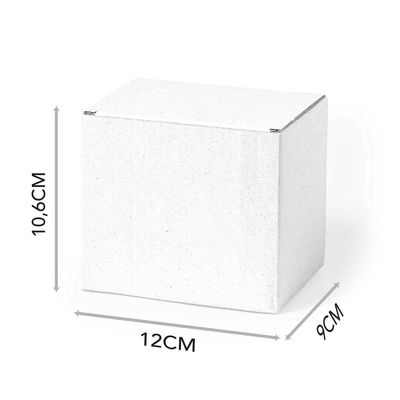 Embapak | 50uds. | Cajas Cartón Reciclado Corrugado Blanco 12 x 10.6 x 9 - Foto 2