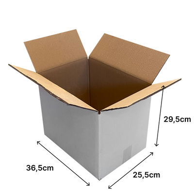 Embapak | Pack 15uds. | Caja de cartón ondulado con solapas canal doble - Foto 2