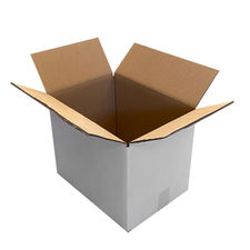 Embapak | Pack 15uds. | Caja de cartón ondulado con solapas canal doble
