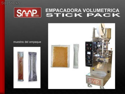 Empacadora sachet - stick pack