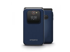 Emporia Joy V228 Flip 128MB Feature Phone Blueberry V228_001_BB
