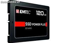 Emtec Intern ssd X150 120GB 3D nand 2,5 sata iii 500MB/sec ECSSD120GX150