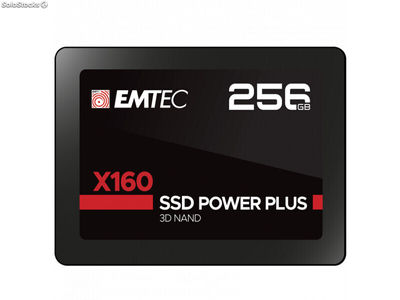 Emtec Intern ssd X160 256GB 3D nand 2,5 sata iii 520MB/s ECSSD256GNX160