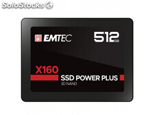 Emtec Intern ssd X160 512GB 3D nand 2,5 sata iii 520MB/s ECSSD512GNX160