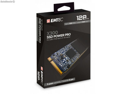 Emtec Intern ssd X300 128GB m.2 2280 sata 3D nand 1500MB/sec ECSSD128GX300