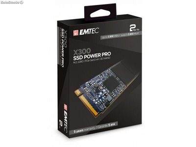 Emtec Intern ssd X300 2TB m.2 2280 sata 3D nand 3300MB/sec ECSSD2TX300