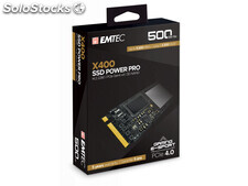 Emtec Intern ssd X400 500GB m.2 2280 sata 3D nand 4700MB/sec