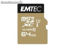 Emtec MicroSDXC 64GB SpeedIN CL10 95MB/s FullHD 4K UltraHD