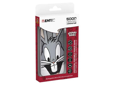 Emtec Power Bank 5000mAh Looney Tunes (Bugs Bunny) - Foto 2