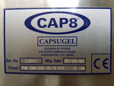 encapsuladora capsugel - cap8