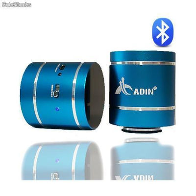 Enceinte vibrante Bluetooth Adin Modèle Dancer 10w bleu (haut-parleur