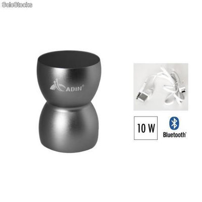 Enceinte vibrante Bluetooth Adin Modèle King Kong gris 10w (haut-parleur