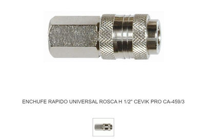 Enchufe rapido universal rosca h 1/2&amp;quot; cevik pro ca-459/3 - Foto 3