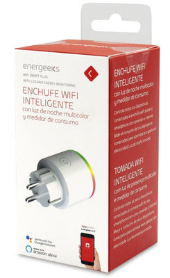 Enchufe wifi c/med consum luz energeeks eg-EW001MC - Foto 3