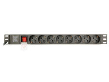 EnerGenie 19 Stromverteiler Schalter (PDU) 8 Steckplätze 1U 16 A EG-PDU-014