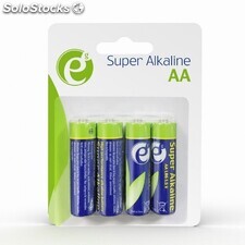 EnerGenie Alkalische AA-Batterien 4er-Pack EG-BA-AA4-01