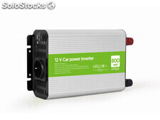 EnerGenie power adapter/inverter Auto 800W Aluminium schwarz EG-PWC800-01