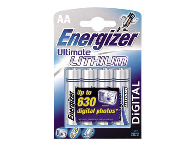 Energizer Ultimate Lithium Batterie AA (4 St.)