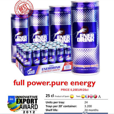 Energy drink enerdrink 25cl x 24