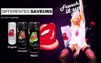 Energy Drink French kiss Energize