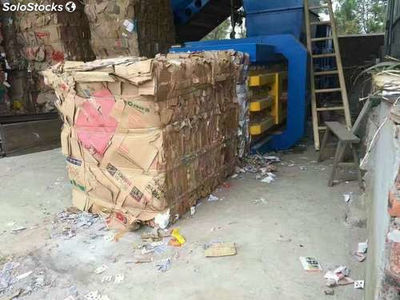 Enfardadora hidráulica para los cartones de reciclajes semiautomatica - Foto 5