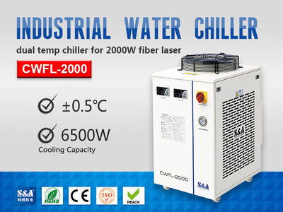 Enfriador de agua para láser de fibra 2KW