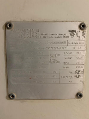 Enfriadora aire-agua aermec 294KW - Foto 5