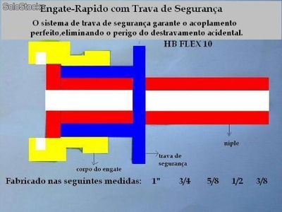 Engate Rapido para Ar comprimido - Foto 2