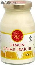 Englische Crème Fraiche aus Kuhmilch - Lemon Crème Fraiche 170g 70 % Fett i.Tr.