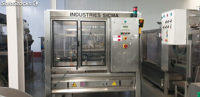 Enjuagadora de botellas de cristal Industries Sicma