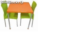 Ensemble de 2 chaises + table, conjunto 12 of12