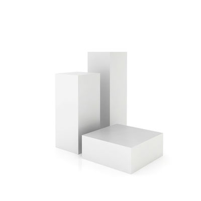 Ensemble de 3 cubes pour vitrines: socles pour magasins et vitrines - Photo 3