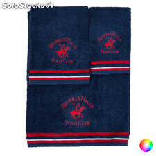 Ensemble de serviettes de toilette Beverly Hills Polo Club Malibú (3 pcs)