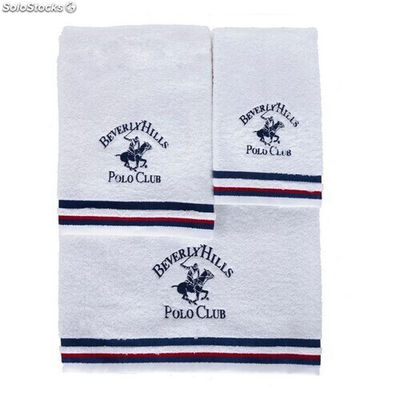 Ensemble de serviettes de toilette Beverly Hills Polo Club Malibú (3 pcs) - Photo 2