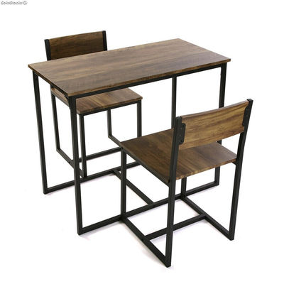 Ensemble table et 2 chaises, modèle Nika - Sistemas David
