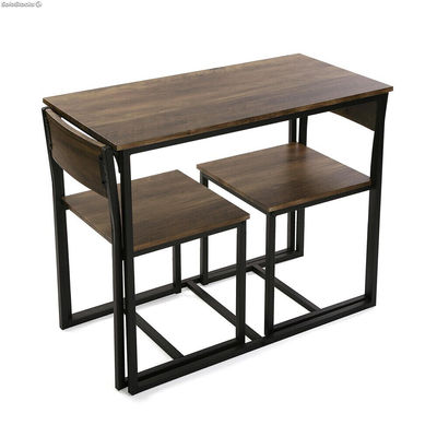 Ensemble table et 2 chaises, modèle Nika - Sistemas David - Photo 3