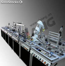 Entrenador de sistema de fabricación flexible modular DLMPS-900A