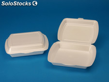 Envase porex Menu Blanco (210X245X72 mm) (2 Pack/100 Uds)