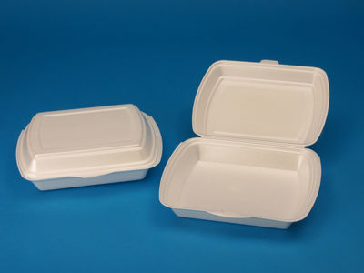 Envase porex Menu Blanco (210X245X72 mm) (2 Pack/100 Uds)