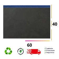 Envelopes Segurança Eco 60x40 Lacre Sedex Adesivo Cinza