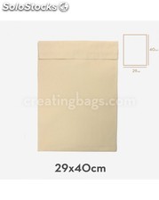 Enveloppe en coton avec velcro 29x40cm