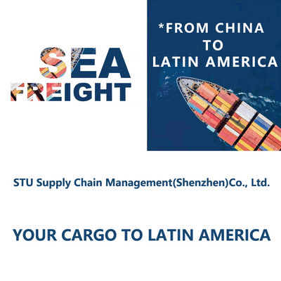 Envío de carga marítima de Shenzhen desde China a San Antonio Chile