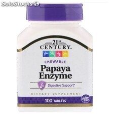 Enzyme de Papaye - 100 comprimés à croquer