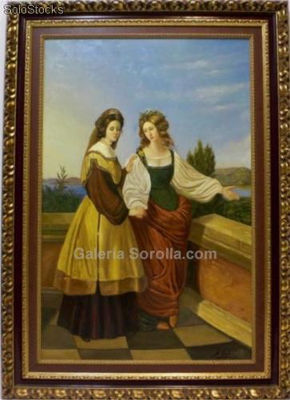 Epoca Renacentista | Pinturas de figuras en óleo sobre lienzo