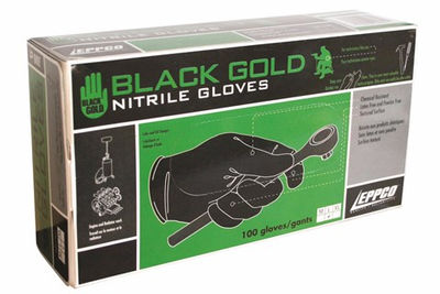 Eppco Black Gold Nitrile Gloves