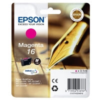 Epson 16 (T1623) cartucho de tinta magenta (original)
