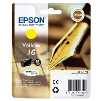 Epson 16 (T1624) cartucho de tinta amarillo (original)